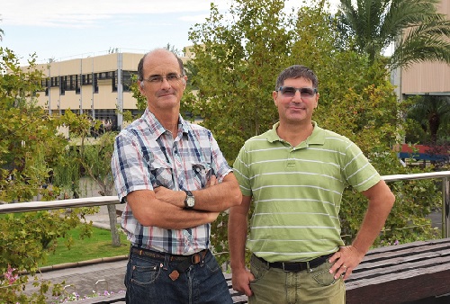 Isidro Cantarino (izquierda) y José Manuel Pavía.